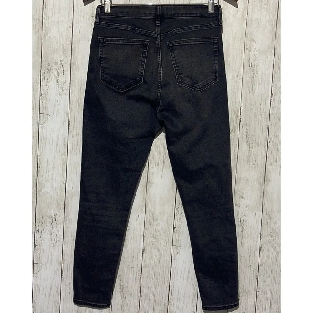 Topshop‎ Jamie High Waisted Skinny Jeans Washed Black 30x30 02N01RWBK Womens